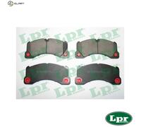 LPR 05P1754 Brake pad set