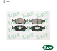 Brake pads 5SP1766 SAMKO for FIAT 500 500L