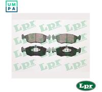 BRAKE PAD SET DISC BRAKE 05P1766 FOR FIAT 199 B6.000 0.9L 2cyl 500L 4cyl 500L