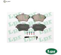 LPR 05P1780A Brake pad set
