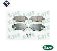 BRAKE PAD SET DISC BRAKE 05P1815 FOR VAUXHALL OPEL D10/B10XFT 1.0L 3cyl ADAM