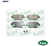 LPR Brakes Brake Pad Set 05P1815 - Disc Brake for Opel/Vauxhall Adam