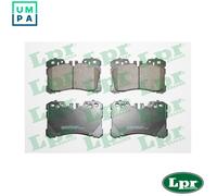 LPR 05P1848 Brake pad set