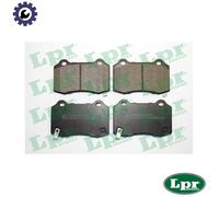 LPR 05P1855 Brake pad set