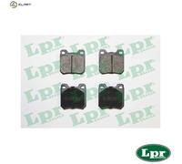 BRAKE PAD SET DISC BRAKE 05P206 FOR VAUXHALL OPEL Z22/Y22XE 2.2L X 20 DTH 2.0L