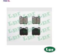 SAMKO 5SP206 Brake Pad Set, disc brake for ,OPEL,VAUXHALL