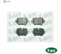 LPR 05P2139 Brake pad set