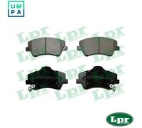 LPR 05P2195 Brake pad set
