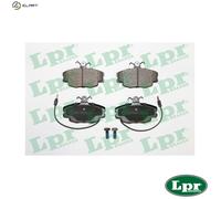BRAKE PAD SET DISC BRAKE 05P220 FOR RENAULT 25 18/Break/Variable 19//Chamade