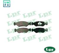 LPR 05P295 Brake pad set