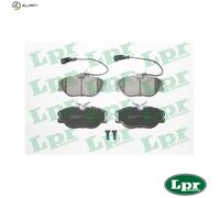 BRAKE PAD SET DISC BRAKE 5SP344 FOR FIAT LANCIA 154A2.000 834C.146/B.048 2.0L