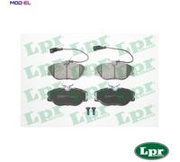 BRAKE PAD SET DISC BRAKE 5SP344 FOR FIAT LANCIA 154A2.000 834C.146/B.048 2.0L