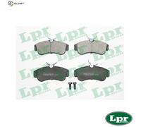 LPR 05P355 Brake pad set
