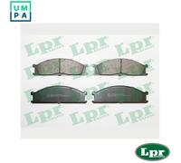 LPR 05P379 Brake pad set