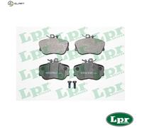 BRAKE PAD SET DISC BRAKE 05P492 FOR MERCEDES-BENZ C-CLASS/Break/T-Model 1.8L