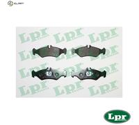 LPR 05P609 Brake pad set