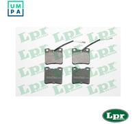 LPR 05P623 Brake pad set