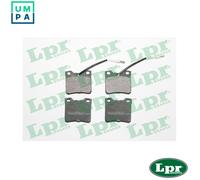LPR 05P623 Brake pad set