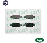 LPR 05P662 Brake pad set