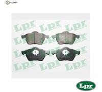 LPR 05P669 Brake pad set