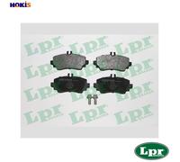 BRAKE PAD SET DISC BRAKE 05P670 FOR MERCEDES-BENZ M 166.940 1.4LM 166.960 1.6L