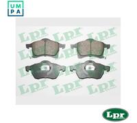 LPR 05P690 Brake pad set