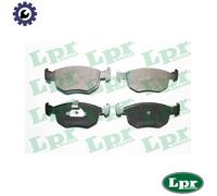 LPR 05P715 Brake pad set