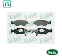 LPR 05P737 Brake pad set