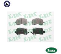 LPR 05P768 Brake pad set