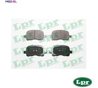 LPR 05P768 Brake pad set