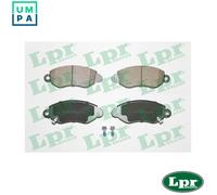 LPR 05P775 Brake pad set