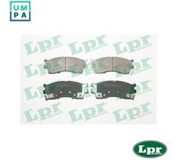 LPR 05P809 Brake pad set