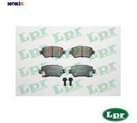 LPR 05P811 Brake pad set