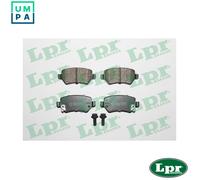 LPR 05P811 Brake pad set