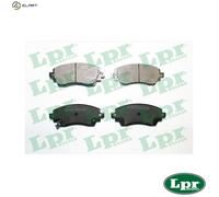 BRAKE PAD SET DISC BRAKE 05P834 FOR TOYOTA COROLLA/Liftback/Compact3ZZ-FE 1.6L