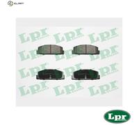 BRAKE PAD SET DISC BRAKE 05P876 FOR MAZDA ATENZA/Hatchback/Station/Wagon 323/V