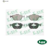 LPR 05P913 Brake pad set