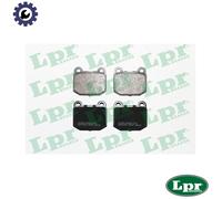 LPR 05P947 Brake pad set