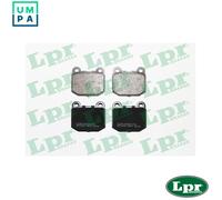 LPR 05P947 Brake pad set