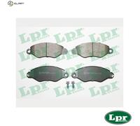LPR 05P994 Brake pad set