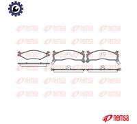 BRAKE PAD SET DISC BRAKE 0600.02 FOR KIA RETONA/Closed/Off-Road/Vehicle 2.0L