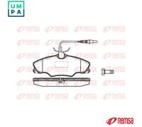 BRAKE PAD SET DISC BRAKE 0603.04 FOR PEUGEOT DHW /DHX /DHY 1.9L LFY /LFZ 1.8L