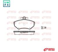 REMSA 0631.10 Brake pad set