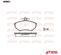 REMSA 0631.10 Brake pad set