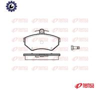 REMSA 0631.10 Brake pad set