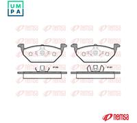 REMSA 0633.20 Brake pad set