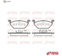 BRAKE PAD SET DISC BRAKE 0633.20 FOR VW AUDI CWRA/CHYB/CHYE/DAFA/CHYA 1.0L 3cyl