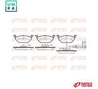 REMSA 0633.21 Brake pad set