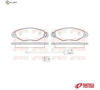 REMSA 0643.30 Brake pad set