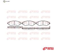 REMSA 0645.22 Brake pad set